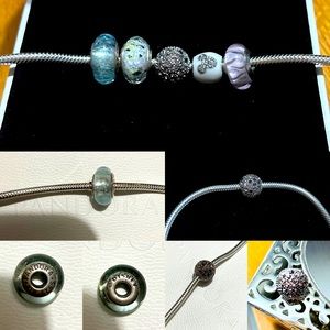 Disney Pandora & Glass Beads